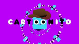 Cartoonito Wild West Letters Ident Logo Lets Effects [upl. by Nauqyaj34]