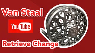 Van Staal Fly Reel Retrieve Change [upl. by Patrizius504]