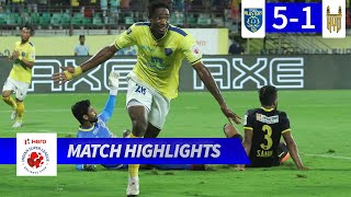 Kerala Blasters FC 51 Hyderabad FC  Match 52 Highlights  Hero ISL 201920 [upl. by Lajet]