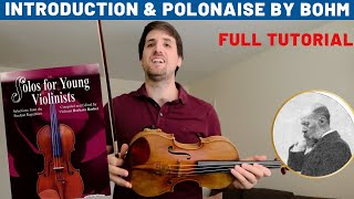 Bohm Introduction amp Polonaise for violin amp piano  Grade 6 ABRSM  Barbara Barber edition [upl. by Mischa]