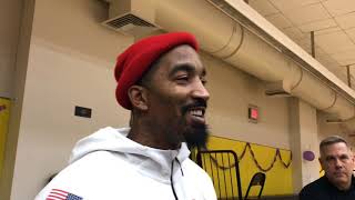 JR Smith finally feeling better about the Cavs [upl. by Aissej]