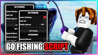 ROBLOX  GO FISHING Script  Auto Fishing  Auto Sell amp More [upl. by Ardnued979]