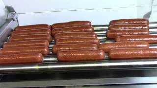 Real Time Hot Dog Roller Grilling ASMR Yule Dogs [upl. by Greenlee87]