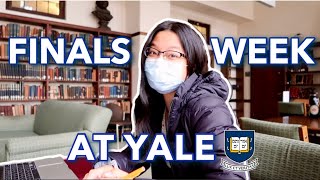 Finals Week at Yale University 2021  Freshman Year [upl. by Thorma]