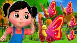 La Canzone della Felicità  Canzoni per Bambini  Canzoncine e Filastrocche  Butterfly Song Italian [upl. by Kampmeier39]