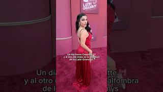 No puedo CREERLO 😭❣️ mi primera ALFOMBRA ROJA EN LOS LATIN GRAMMYS [upl. by Mas232]