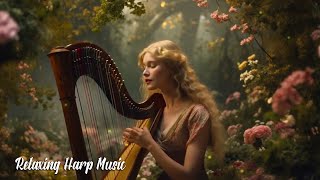 Relaxing Harp Music  Harp Music for Meditation Sleep Study [upl. by Merlina]