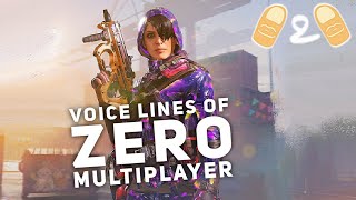 Call of Duty CODM COD Mobile Voice Lines of Leni Zero Vogel Multiplayer UHD 4K Gameplay [upl. by Agathe]