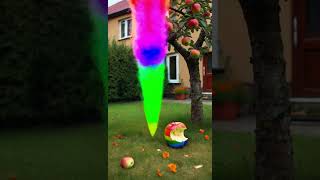 Rainbow Fart Frenzy 🌈💨😹cattales catfunny animation supercattales catvideos cartoon funnycat [upl. by Matthews]