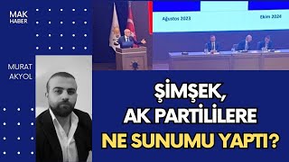 Mehmet Şimşek AK Partili Yöneticilere EYT Sunumu Mu Yaptı Emekliye Kademeli Zam Talebi [upl. by Sotsirhc]