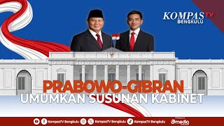 LIVE Presiden Prabowo Umumkan Susunan Kabinet Merah Putih Pemerintahan PrabowoGibran [upl. by Mishaan500]