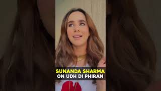 Sunanda Sharma on Udh Di Phiran❤🤌 [upl. by Einolem]