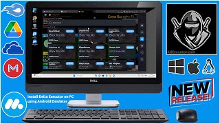 How To Install Delta Executor on PC using Android Emulator Latest 2024 [upl. by Cirdes]