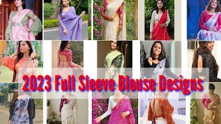 full sleeve blouse designs ✨✨full hand blouse designsblouse ka design fullsleevesdesign [upl. by Arelc687]