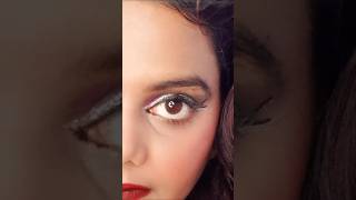 Graphic Eyeliner with Rainbow Eyeshadow Glamdivya ytshorts youtube shorts beetlejuice beetle [upl. by Clyte]