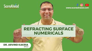 4 Refracting surface numericals [upl. by Luther]