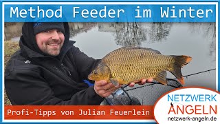 Method Feeder im Winter  Profi Tipps von Julian Feuerlein [upl. by Siuoleoj505]