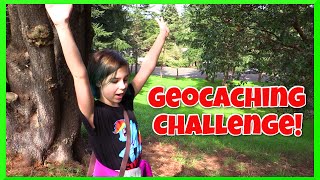 Geocaching Treasure Hunt Challenge  Fun Family Activity [upl. by Neyud]