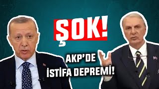 ŞOK AKPDE İSTİFA DEPREMİ CAN ATAKLI YORUMLADI [upl. by Ashlen630]