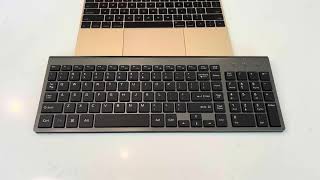 Honest Review of J JOYACCESS Wireless Keyboard [upl. by Ravahs36]