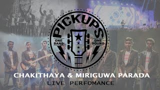 Chakithya and Miriguva parada live performance by Pickups VIVACE 2018 [upl. by Lekcim]