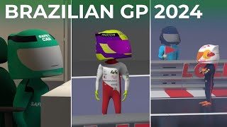 Brazilian GP 2024  Highlights  Comedy on F1 racing [upl. by Torie]