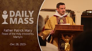 Catholic Daily Mass  Daily TV Mass  December 28 2023 [upl. by Anelam]