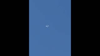 American Airlines Airbus A319112 flying over our house [upl. by Ylesara]