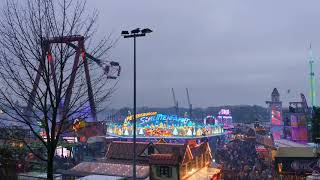 Rostocker Weihnachtskirmes  Riesenrad Neuer Markt 09122023 [upl. by Eeryk]