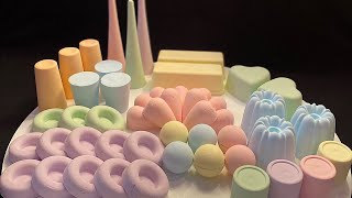 ASMR baking soda  pastel colors [upl. by Behah]