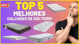 Top 5 Melhores Colchões de Solteiro de 2023 [upl. by Ruffina193]