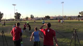 Triple Play From Arizona Kickball Open Finals 3814 [upl. by Blair]