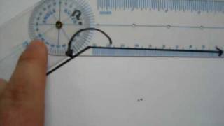 Angle Ruler  Measuring angles larger than 180 [upl. by Kcirredal]