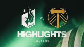 HIGHLIGHTS  Minnesota United FC vs Portland Timbers  July 01 2023 [upl. by Godfrey]