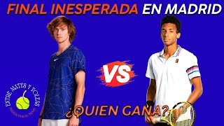 Rublev y Auger Aliassime definen Madrid inesperadamente Entre Mates y Voleas [upl. by Guria]