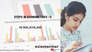 STEPS IN ECONOMETRIC ANALYSIS 2 [upl. by Simon286]