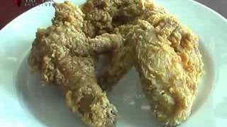 cara membuat ayam krispy  ayam tulang lunak  deep fryingflv [upl. by Perle591]