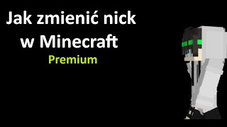 Jak zmienić nick w Minecraft Tutorial [upl. by Joya272]