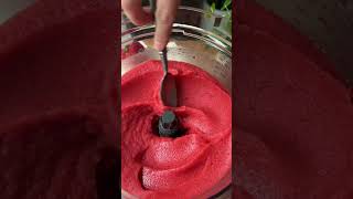 3Ingredient Strawberry Lemonade Sorbet [upl. by Aylatan]