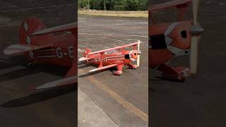 Takeoff  Hangar 9® giantscale Pitts 5060cc BiPlane wSaito FG61TS Engine [upl. by Amik]