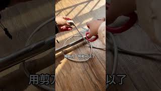 Tips for unravelling dead knots解开死结小技巧！homehack tipandtricks home [upl. by Lrak]