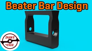 Beater Bar Design  CNC Quoting Combat Robot Spinner Design Part 4 [upl. by Okin]