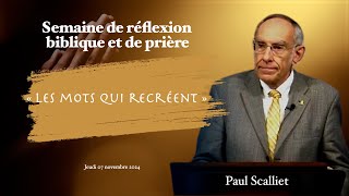 SDP Jeudi 07 novembre 2024  Paul Scalliet quotLes mots qui recréentquot [upl. by Melicent]