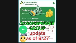 ALSONS POWER GROUP update August 272024 [upl. by Natsirt914]