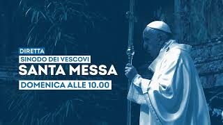 Papa Francesco messa a conclusione Sinodo dei vescovi  Domenica 27 ottobre ore 10 su Tv2000 [upl. by Ydaj]