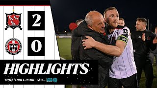 2024 Highlights  MD12  Dundalk FC 20 Bohemians [upl. by Ehcnalb68]