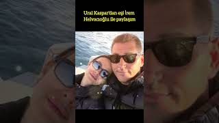 URAL KASPARDAN İREM HELVACIOĞLUNA ROMANTİK PAYLAŞIM UralKaspar İremHelvacıoğlu Aşk Romantik [upl. by Salita]