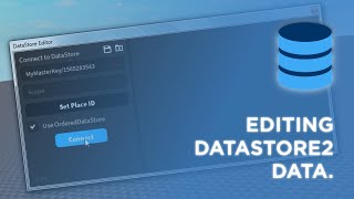 Editing Datastore2 Data with Datastore Editor [upl. by Misty]