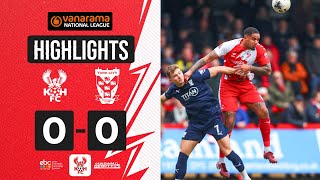 📺 HIGHLIGHTS  9 Mar 24  Harriers 00 York City [upl. by Brodench]