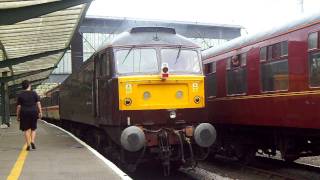 Class 47 start up at Carlisle [upl. by Carine]